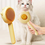 PETXIMA cat grooming brush for hair removal and massage