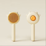 PETXIMA cream cat and dog grooming brush
