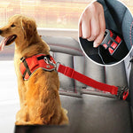 PETXIMA adjustable dog car seat belt attached to a pet harness