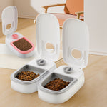 PETXIMA 2-in-1 gravity pet feeder and water dispenser for dogs and cats