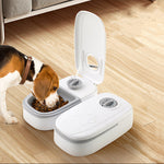 PETXIMA 2-in-1 gravity pet feeder and water dispenser for dogs