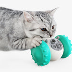 PETXIMA interactive slow feeder toy for cats during play and treat time