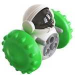 PETXIMA interactive slow feeder toy for dogs and cats in green