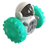 PETXIMA interactive slow feeder toy for dogs and cats in teal