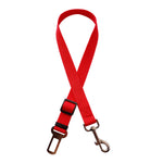 PETXIMA red adjustable pet car seat belt