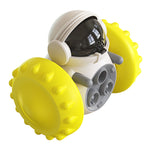 PETXIMA yellow interactive rolling cat ball toy